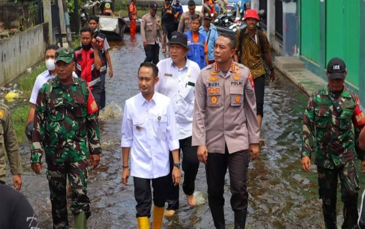 Banjir di Palangka Raya Perlahan Surut