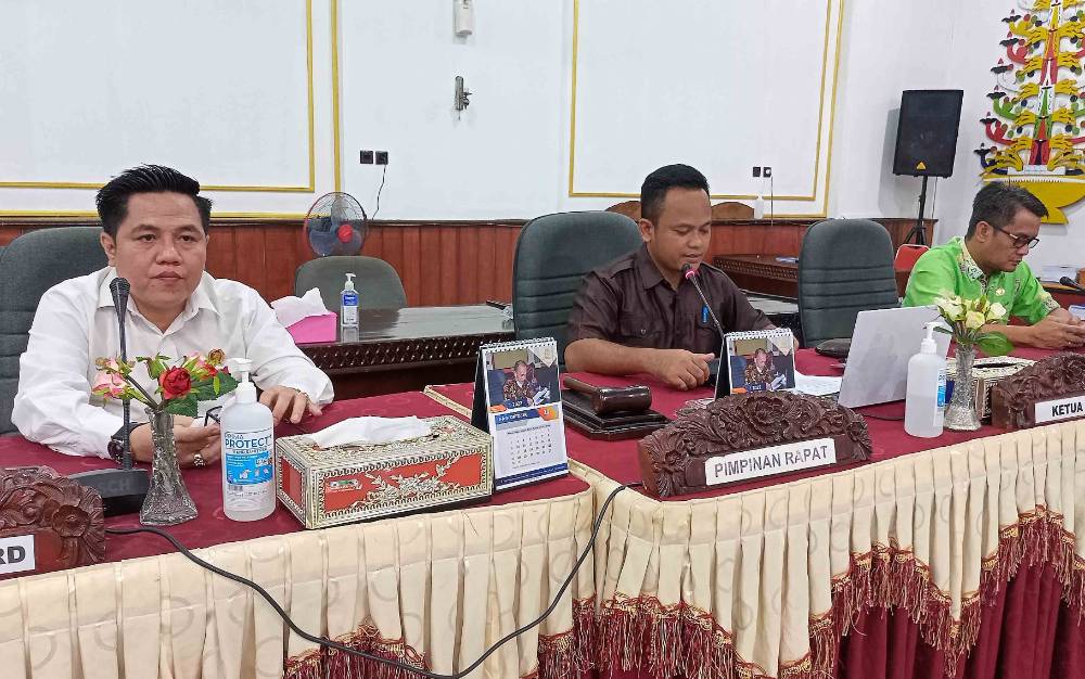 DPRD Barito Timur Sampaikan Hasil Rapat Kerja Terkait Raperda APBD 2023