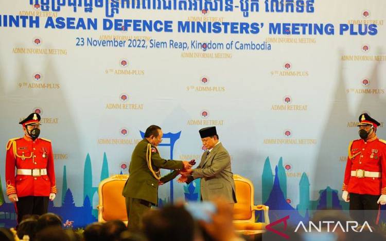 Menhan Prabowo Terima Penetapan Indonesia sebagai Tuan Rumah ADMM 2023
