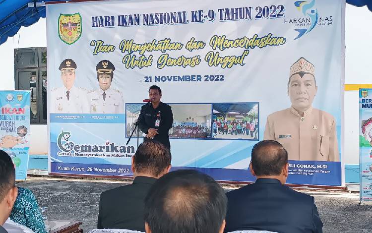 Dinas Perikanan dan Ketahanan Pangan Gumas Gelar Berbagai Kegiatan Sambut Hari Ikan Nasional