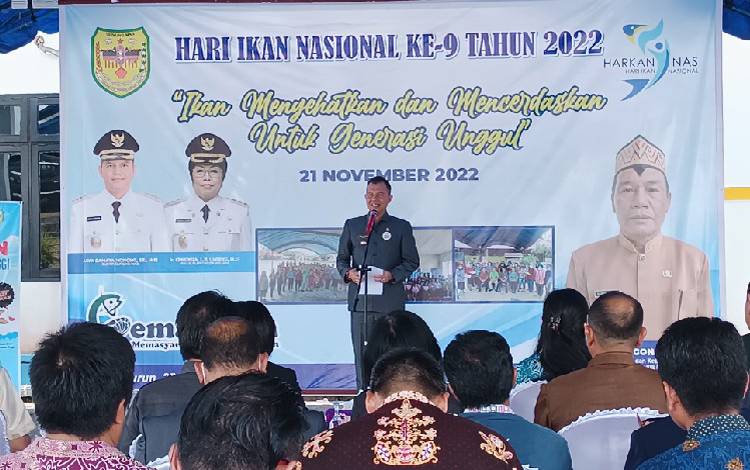 Bupati: Tingkatkan Kesadaran Masyarakat Gunung Mas Pentingnya Makan Ikan