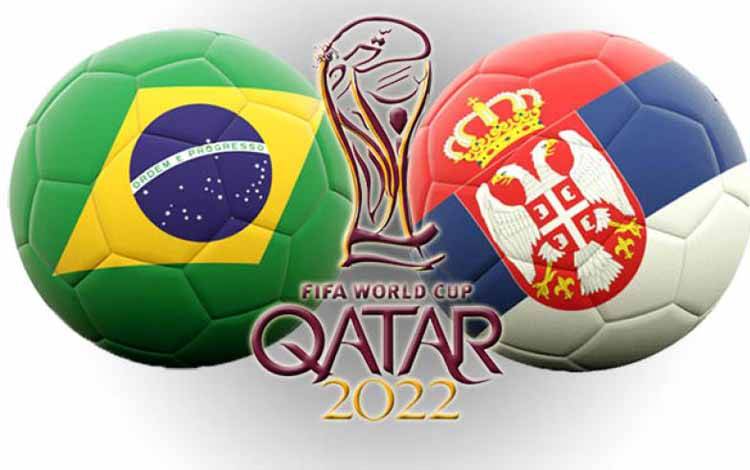 Ilustrasi - Preview Piala Dunia 2022: Brazil vs Serbia (ANTARA/Juns)
