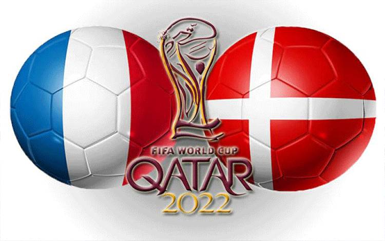 Ilustrasi - Preview Piala Dunia 2022: Prancis vs Denmark (ANTARA/Juns)