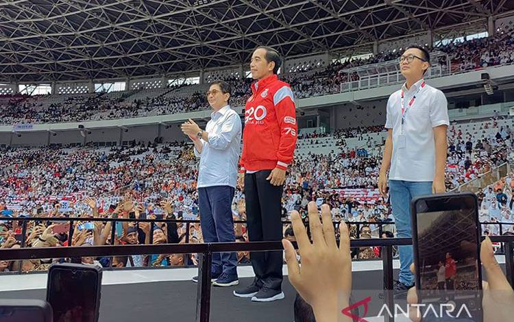 Presiden: Ekonomi Indonesia Tumbuh 5,72 Persen Aat Resesi Global