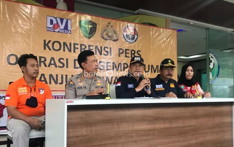 DVI Polri identifikasi 10 Jenazah Korban Gempa Cianjur