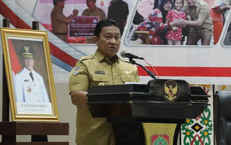 Wagub Kalteng Ingatkan Pentingnya Peran Aktif Tim Penanggulangan Kemiskinan