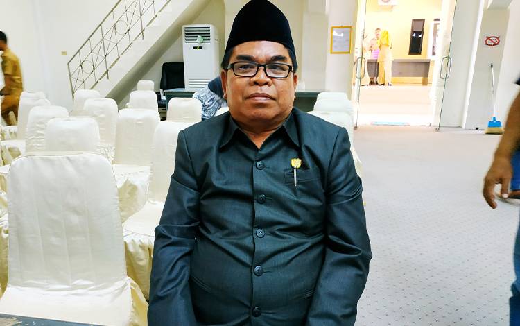 Anggota DPRD Barito Utara, Sunario. (FOTO: DHANI)
