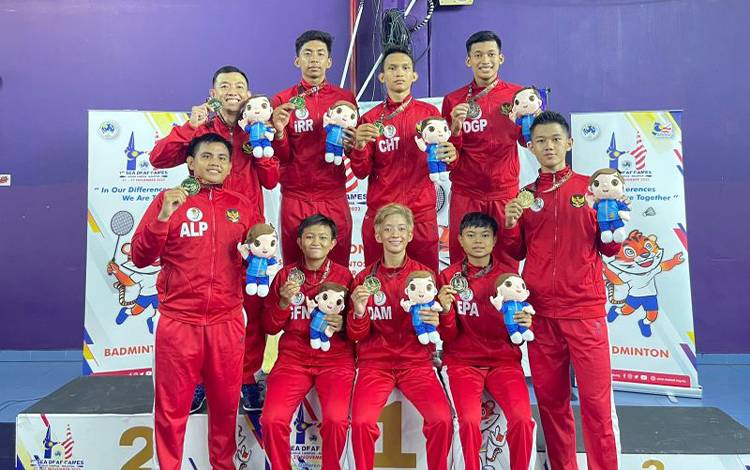Indonesia Bawa 10 Medali Emas dari ASEAN Deaf Games 2022