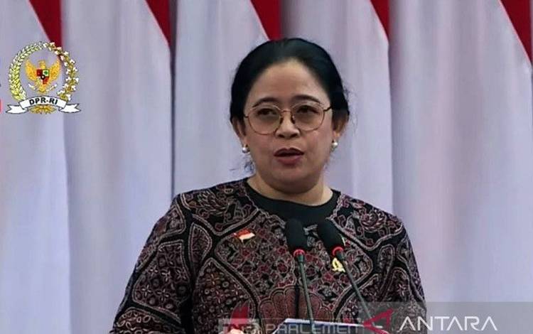 Ketua DPR RI Puan Maharani. ANTARA/Syaiful Hakim/am.