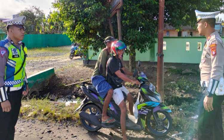 Pengendara Diminta Tertib Berlalulintas di Katingan