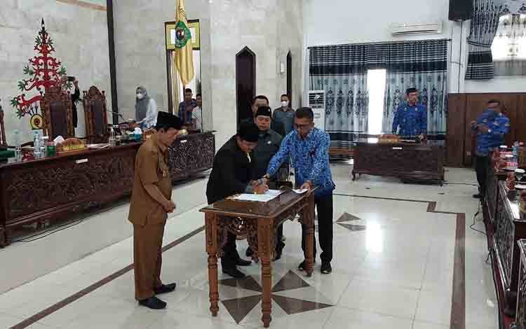Raperda APBD Kabupaten Kapuas Tahun 2023 Desepakati, Ini Rinciannya