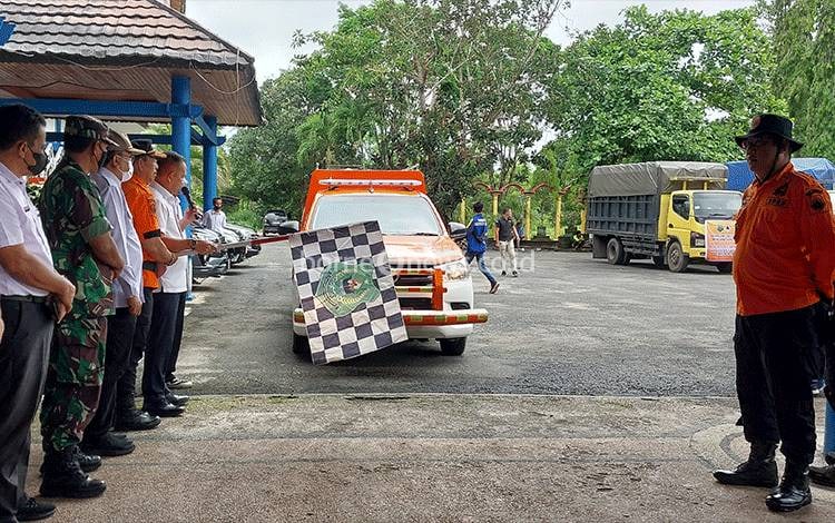 Pemkab Kapuas Kirim Bantuan untuk Warga Terdampak Banjir di 4 Kecamatan