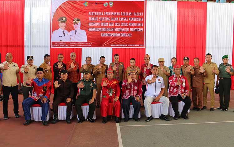 Bupati Seruyan Ajak Seluruh Komponen Berperan Turunkan Angka Stunting