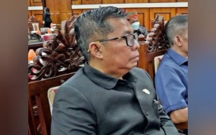 Anggota Bapemperda DPRD Kalteng, Sudarsono. (FOTO: DONNY D)