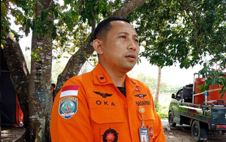 Kepala Kantor Pencarian dan Pertolongan Kelas B Pangkal Pinang, I Made Oka Astawa (ANTARA/Kasmono)