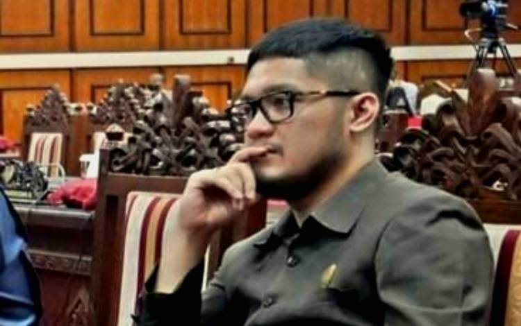 Anggota DPRD Kalteng, Bryan Iskandar. (FOTO: DONNY D)
