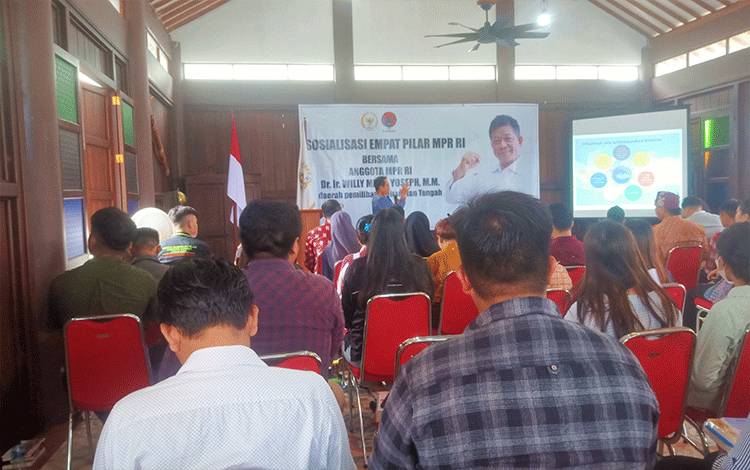 Anggota DPR RI Sosialisasi 4 Pilar di Palangka Raya