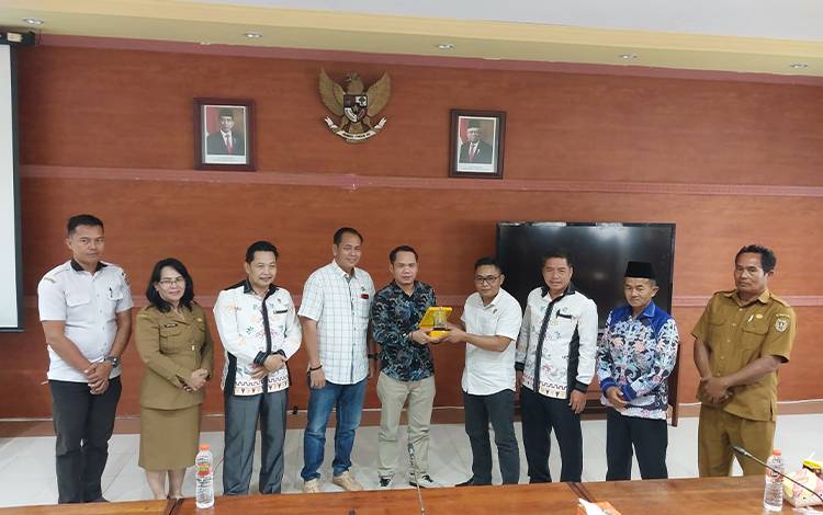 DPRD Kapuas Terima Kunker DPRD Katingan Koordinasi dan Konsultasi Terkait Bantuan Dana Parpol