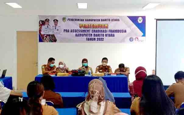 Dinkes Barito Utara Adakan Pertemuan Pra Assessment Eradikasi Frambusia