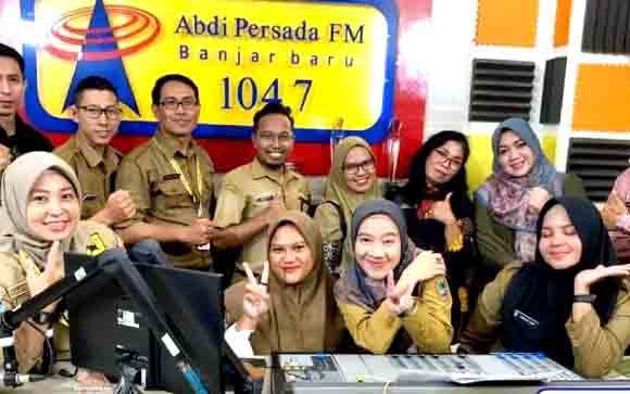 LPPL Radio BATARA Kaji Tiru ke LPPL Abdi Persada Banjarbaru