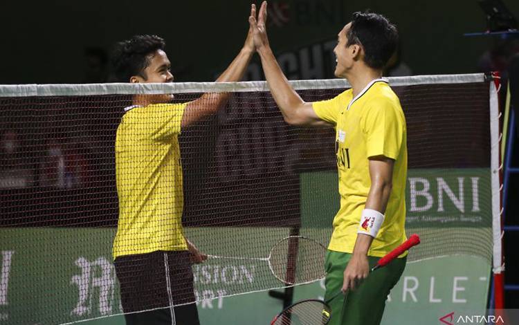 Anthony dan Jonatan Siap Adu Mental di BWF World Tour Finals 2022