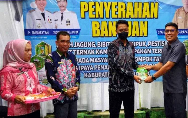 Tangani Inflasi, Kelompok Tani Dapat Bantuan Bibit Tanaman dan Peternakan