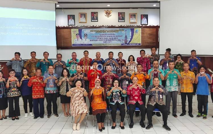 Pemkab Gunung Mas Sosialisasi dan Penandatanganan Komitmen Bersama Gerakan Sadar Tertib Arsip