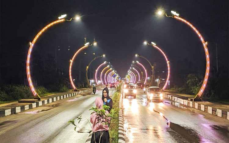 Terowongan Nur Mentaya Sudah Jadi Objek Foto Masyarakat Sampit?