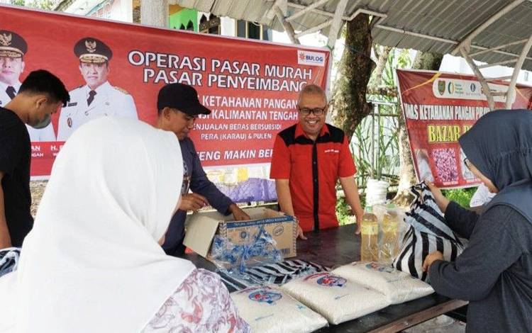 Beras Pera Subsidi Pemprov Kalteng Diminati Masyarakat