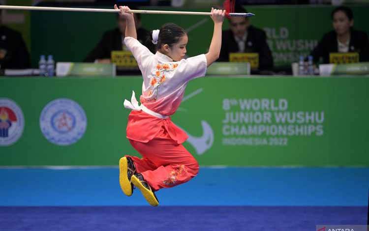 Indonesia Finis Posisi Tiga Besar Kejuaraan Dunia Wushu Junior 2022