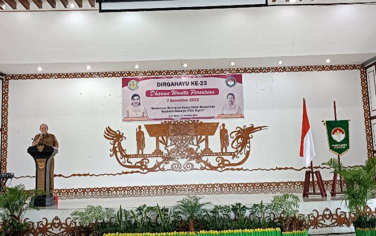 Bupati Berharap DWP Gunung Mas Menyesuaikan Diri dengan Era Digital