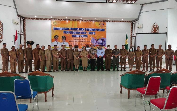 Pemkab Gunung Mas Gelar Bimtek Penyusunan RKA-SKPD Tahun 2023