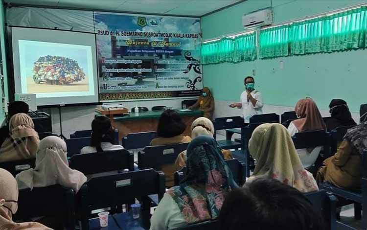 RSUD Kapuas Gelar IHT Pelaksanaan Elektronik Rekam Medik Bagi Karyawan, Ini Tujuannya