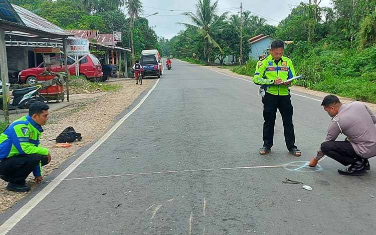 Polisi Jelaskan Penyebab Tabrakan Minibus dan Honda Beat di Longkang