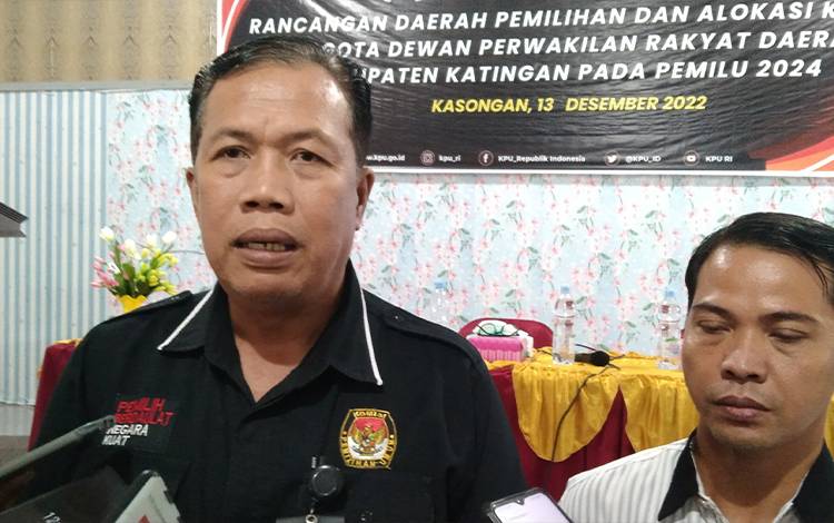 Kursi Anggota DPRD Katingan Tetap 25 Orang,?Ini Penjelasan Ketua KPU