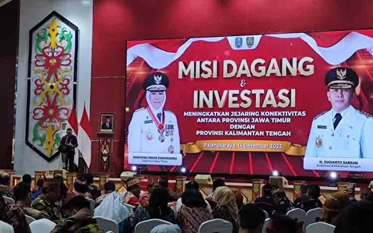 Tingkatkan Jejaring Melalui Kerja Sama Misi Dagang Jatim dan Kalteng