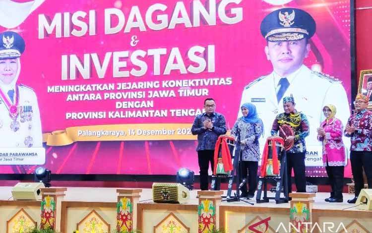 Transaksi Jatim - Kalteng dalam Misi Dagang Capai Rp 223 Miliar