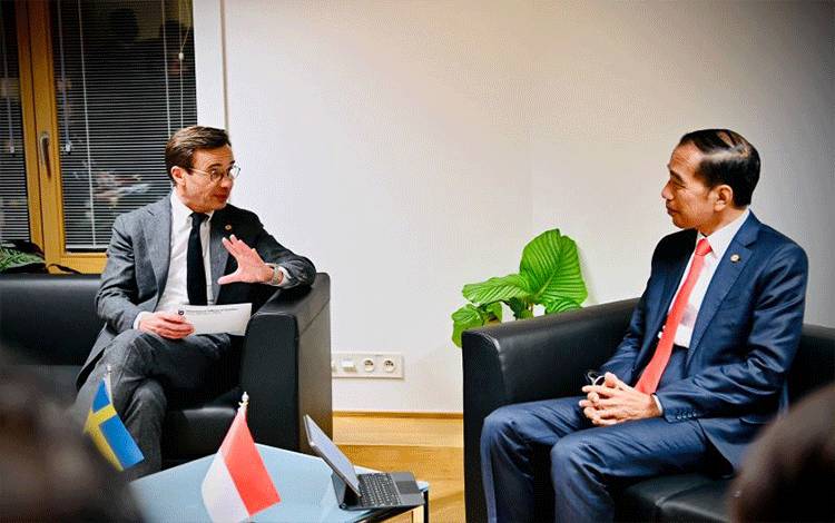 Jokowi Bertemu PM Swedia Dorong Kerja Sama Pembangunan Hijau