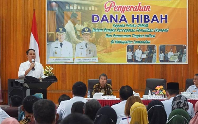 Bupati Lamandau Meminta Pelaku UMKM Tingkatkan Kualitas Produk ?