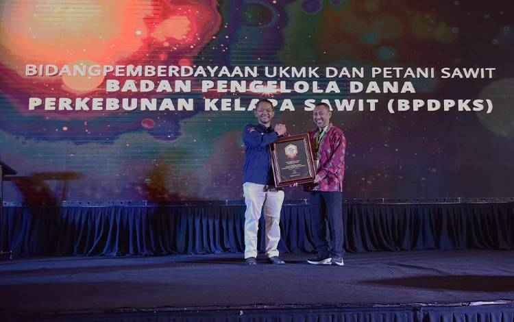 Badan Pengelola Dana Perkebunan Kelapa Sawit Raih Sawit Award 2022