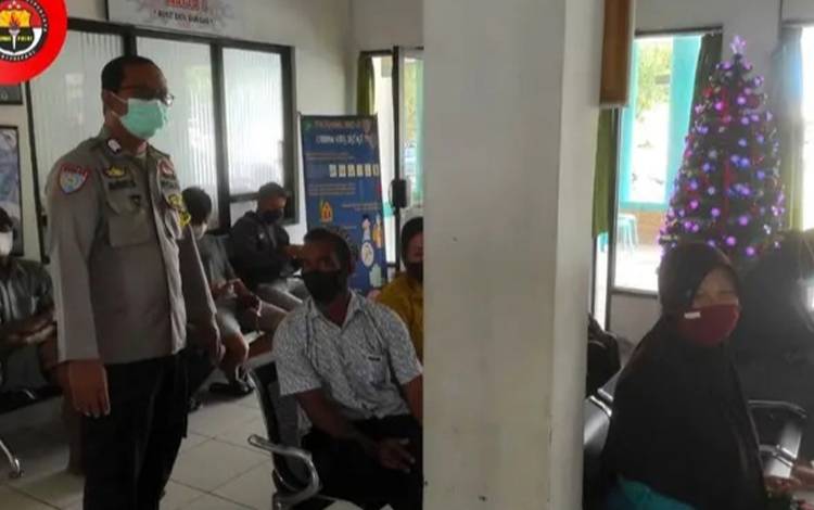 Polsek Bukit Terus Gencar Pencegahan Penyebaran Covid-19