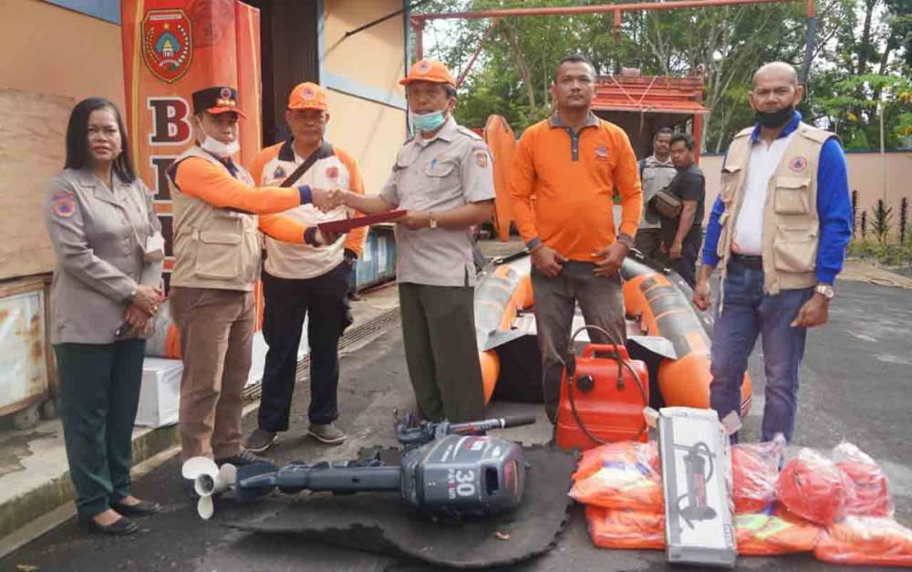 Pemprov Kalteng Distribusikan Sarpras Penanganan Banjir