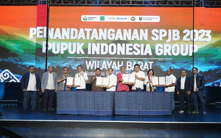 Pupuk Indonesia Salurkan Pupuk Subsidi 2023 Lewat 1.013 Distributor