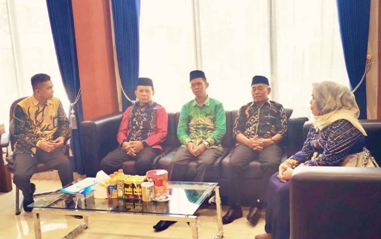 Setwan DPRD Kapuas Terima Kunjungan Kerja DPRD Hulu Sungai Utara