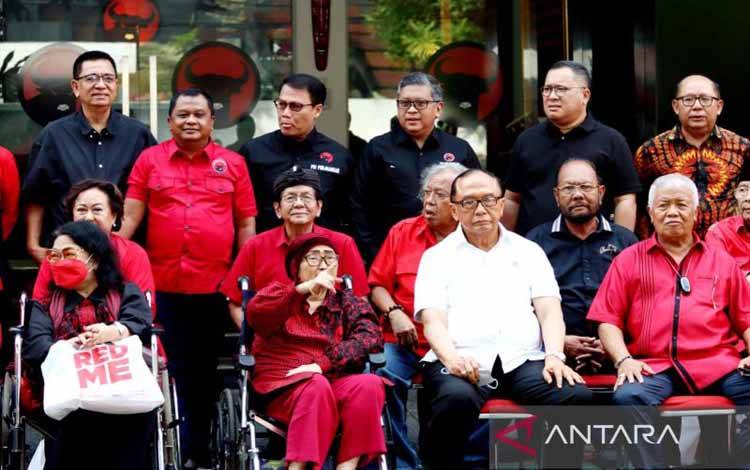 PDIP Gelar Temu Kangen dengan Senior Partai Jelang HUT ke 50