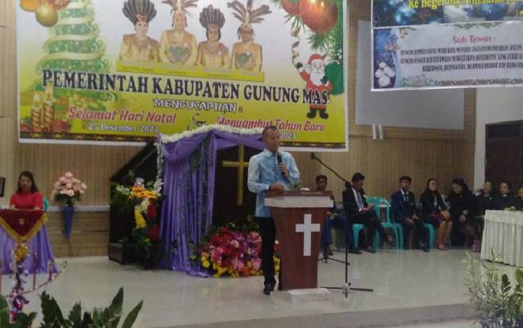 Masyarakat Gunung Mas Diajak Jadi Agen Perubahan dalam Kasih Tuhan