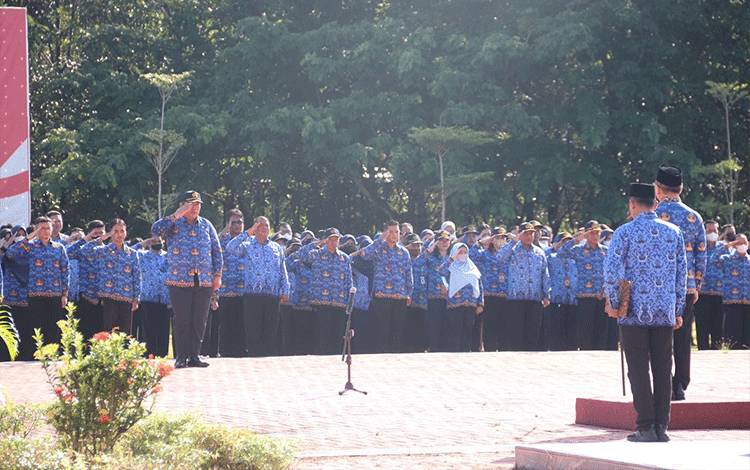 Pemkab Pulang Pisau Upacara Peringatan Hari Bela Negara, Ini Kata Sekda