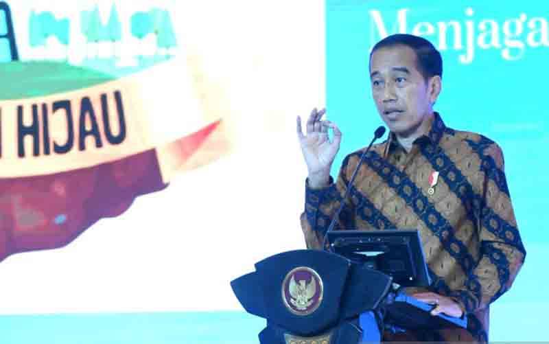 Presiden RI Joko Widodo di Jakarta. (foto : ANTARA/HO-Biro Pers Sekretariat Presiden/Kris)