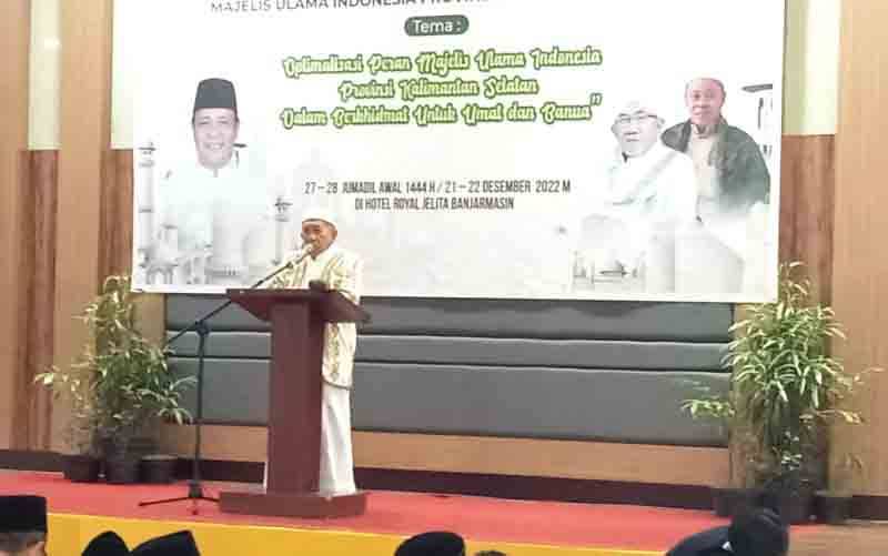 MUI Kalsel Nyatakan Netral di Tahun Politik Pemilu 2024