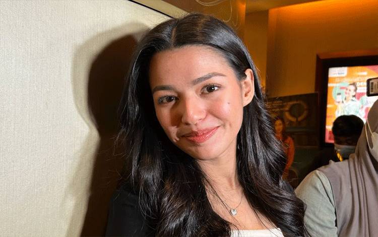 Aktris Susan Sameh ditemui saat pemutaran perdana film "Argantara" di Jakarta, Sabtu (17/12/2022) (ANTARA/Maria Cicilia Galuh)